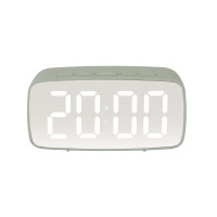 LED budík Karlsson KA5876GR, 12cm